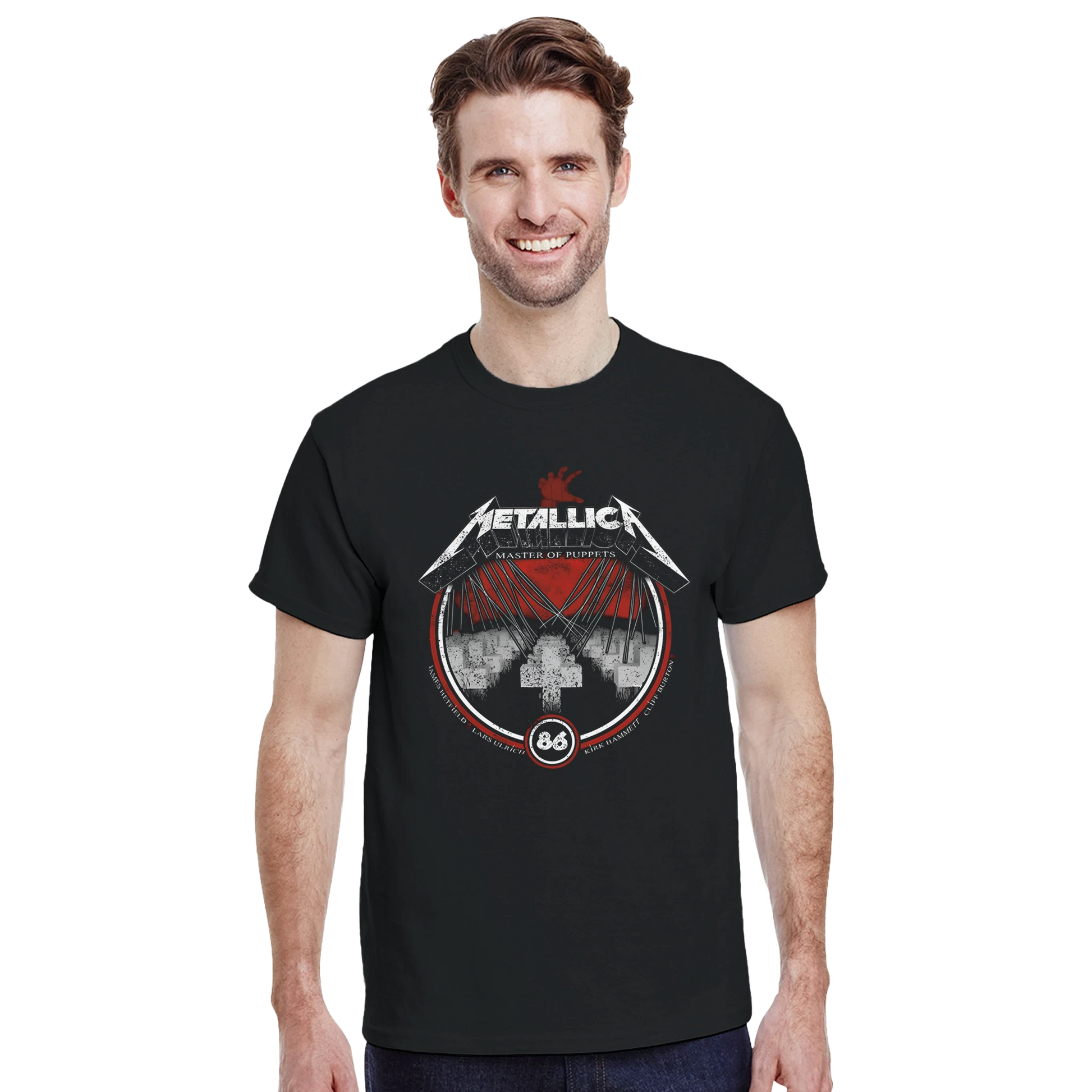 Metallica Camiseta Thrash Metal Big Four Los Ángeles Unisex Premium