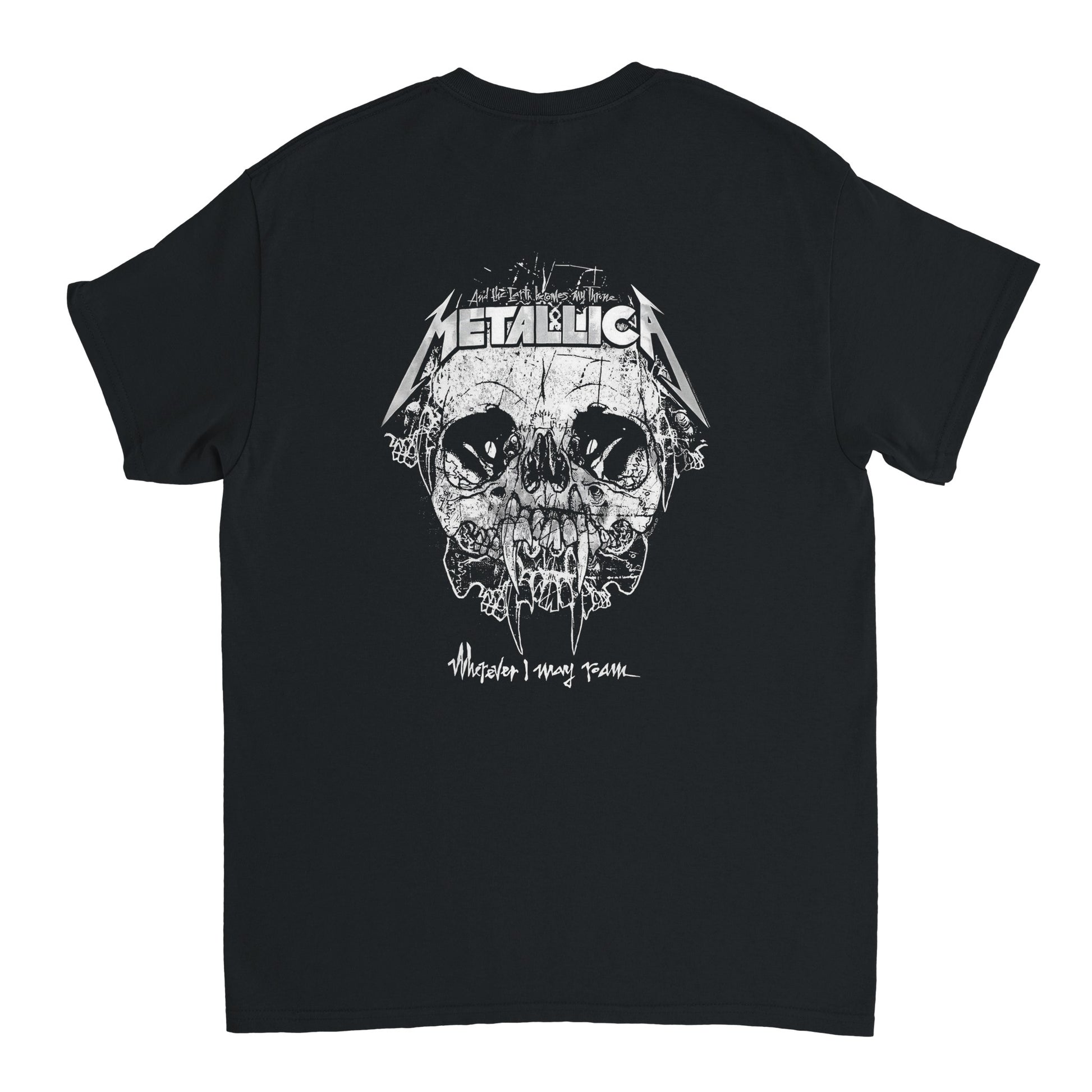 Metallica Camiseta Enter Sandman Heavy Metal Unisex Premium