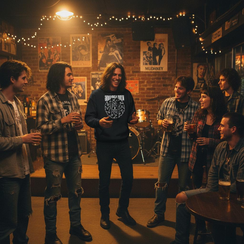 Soundgarden Sudadera Grunge Seattle Unisex Premium