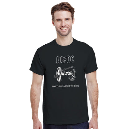 AC/DC Camiseta Rock For Those About to Rock Tour Unisex Premium