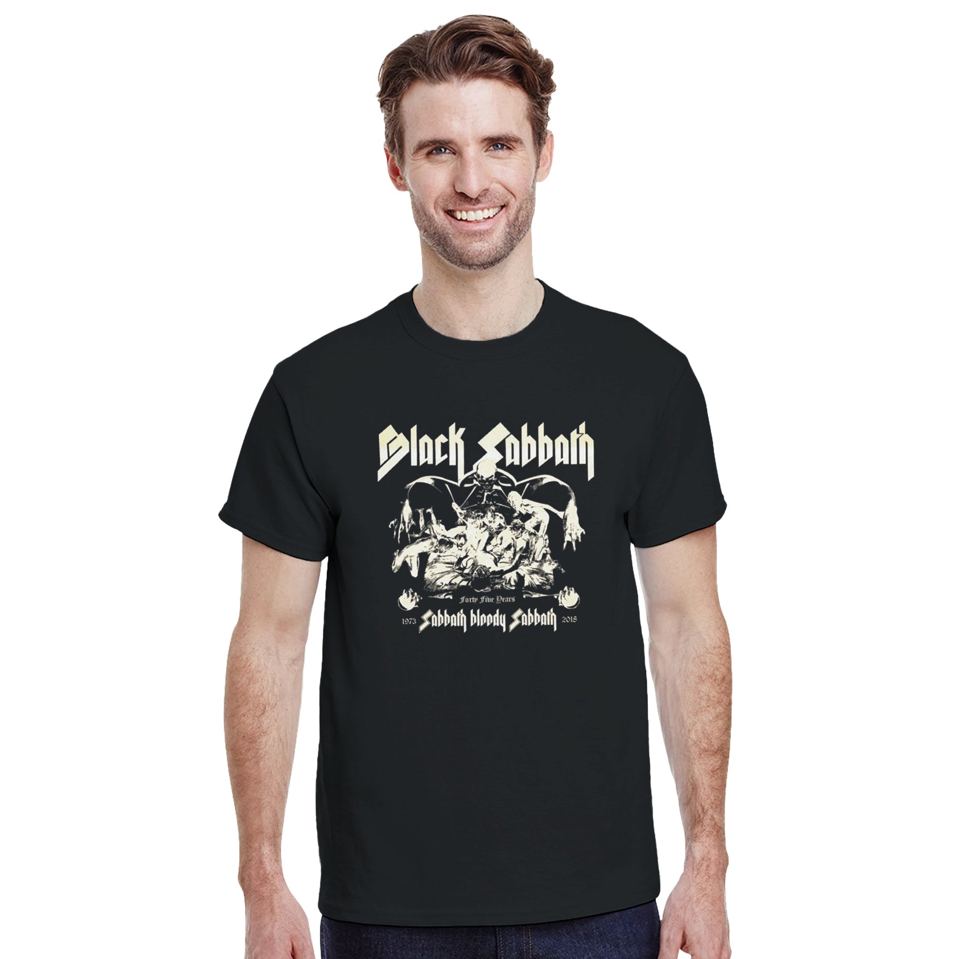 Black Sabbath Camiseta Heavy Metal Sabbath Bloody Sabbath Unisex Premium
