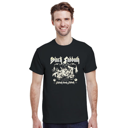 Black Sabbath Camiseta Heavy Metal Sabbath Bloody Sabbath Unisex Premium