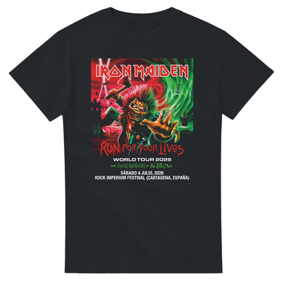 Iron Maiden Camiseta Heavy Metal Eddie Cartagena 2026 Unisex Premium