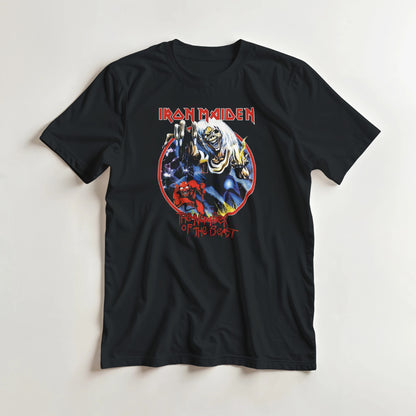 Iron Maiden Camiseta Heavy Metal Londres Unisex Premium