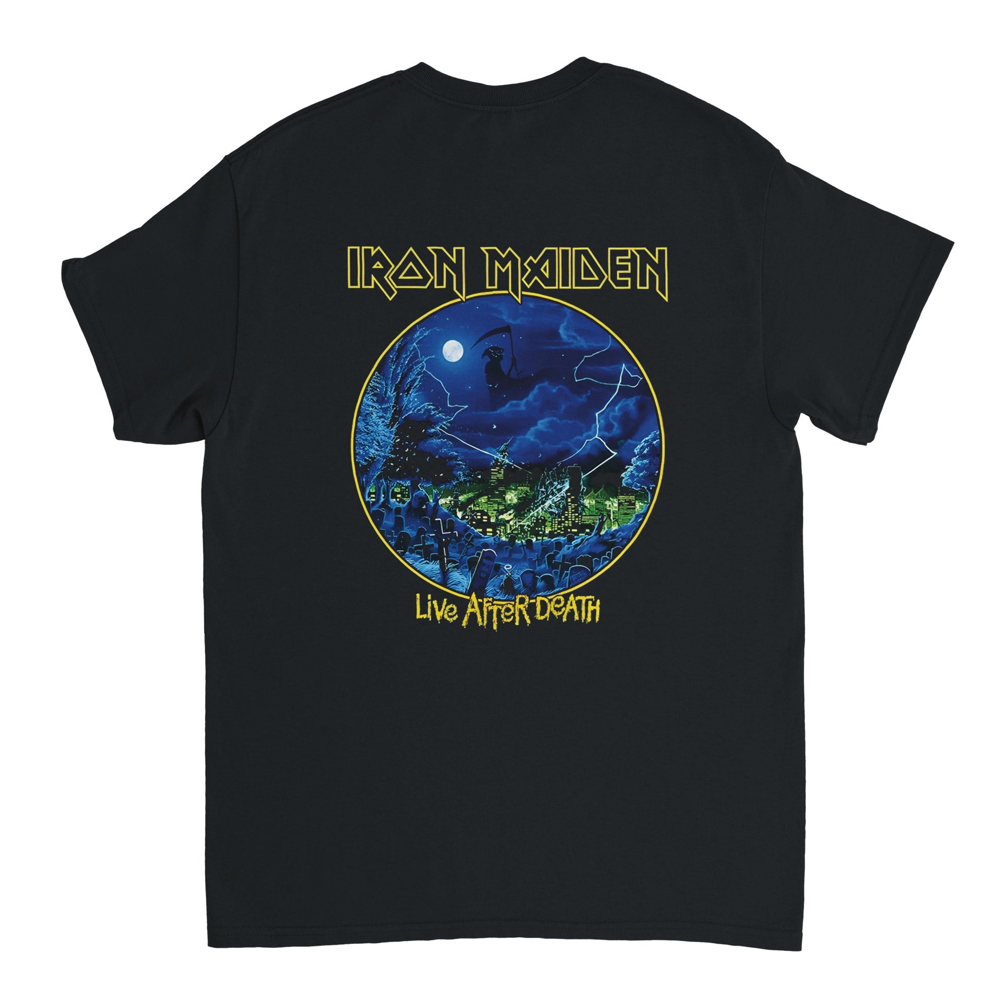 Iron Maiden Camiseta Heavy Metal Londres Unisex Premium