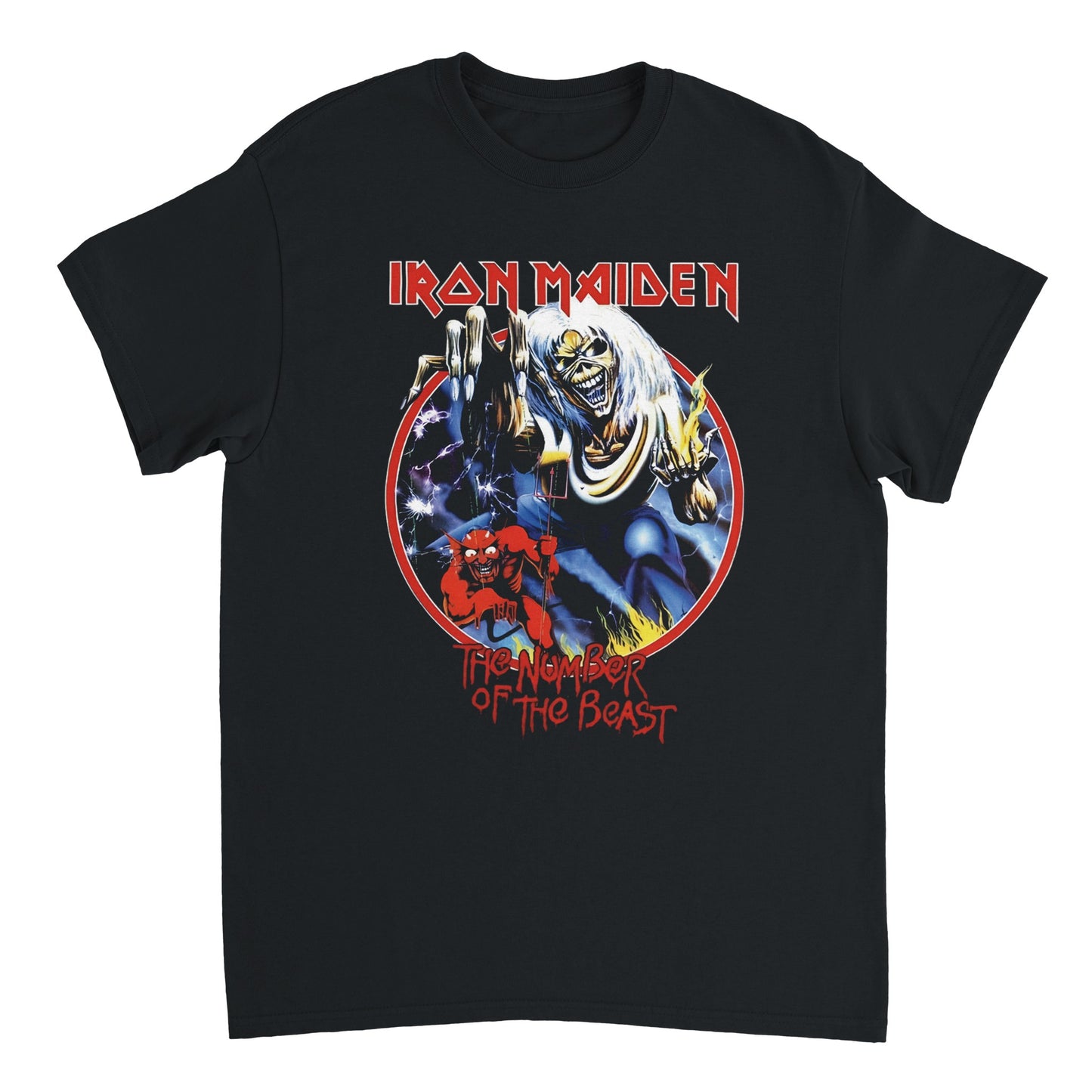 Iron Maiden Camiseta Heavy Metal Londres Unisex Premium