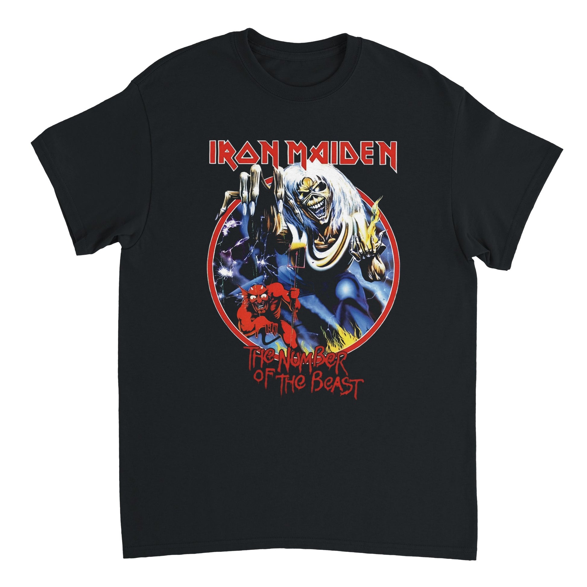 Iron Maiden Camiseta Heavy Metal Londres Unisex Premium