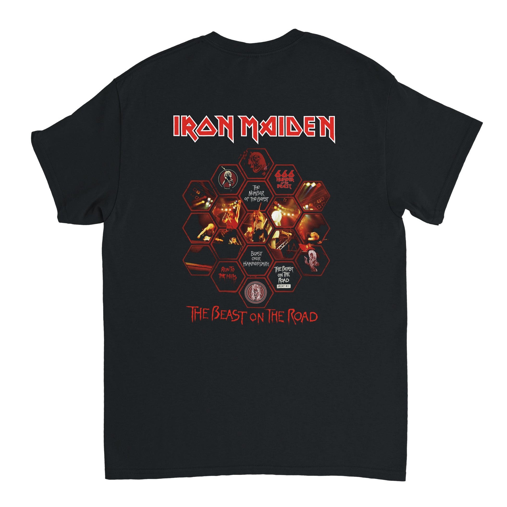 Iron Maiden Camiseta Heavy Metal Number of the Beast Unisex Premium