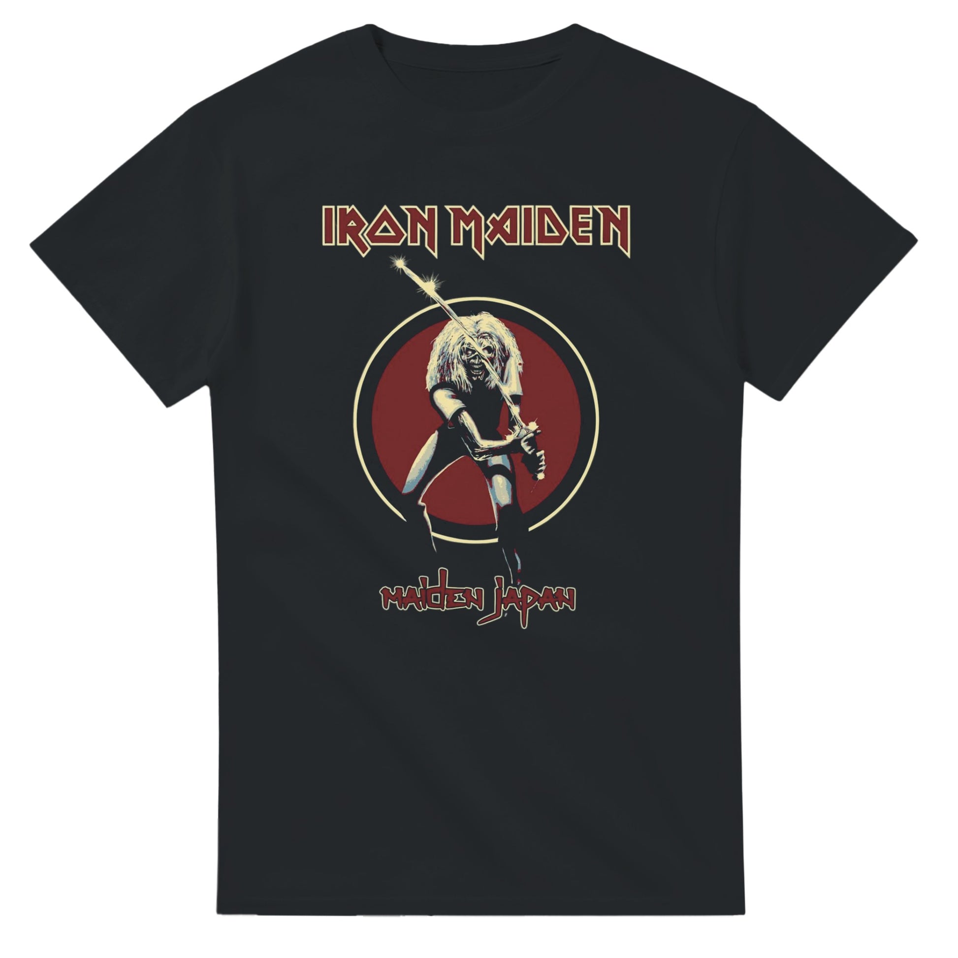 Iron Maiden Camiseta Heavy Metal Maiden Japan Cartagena Unisex Premium