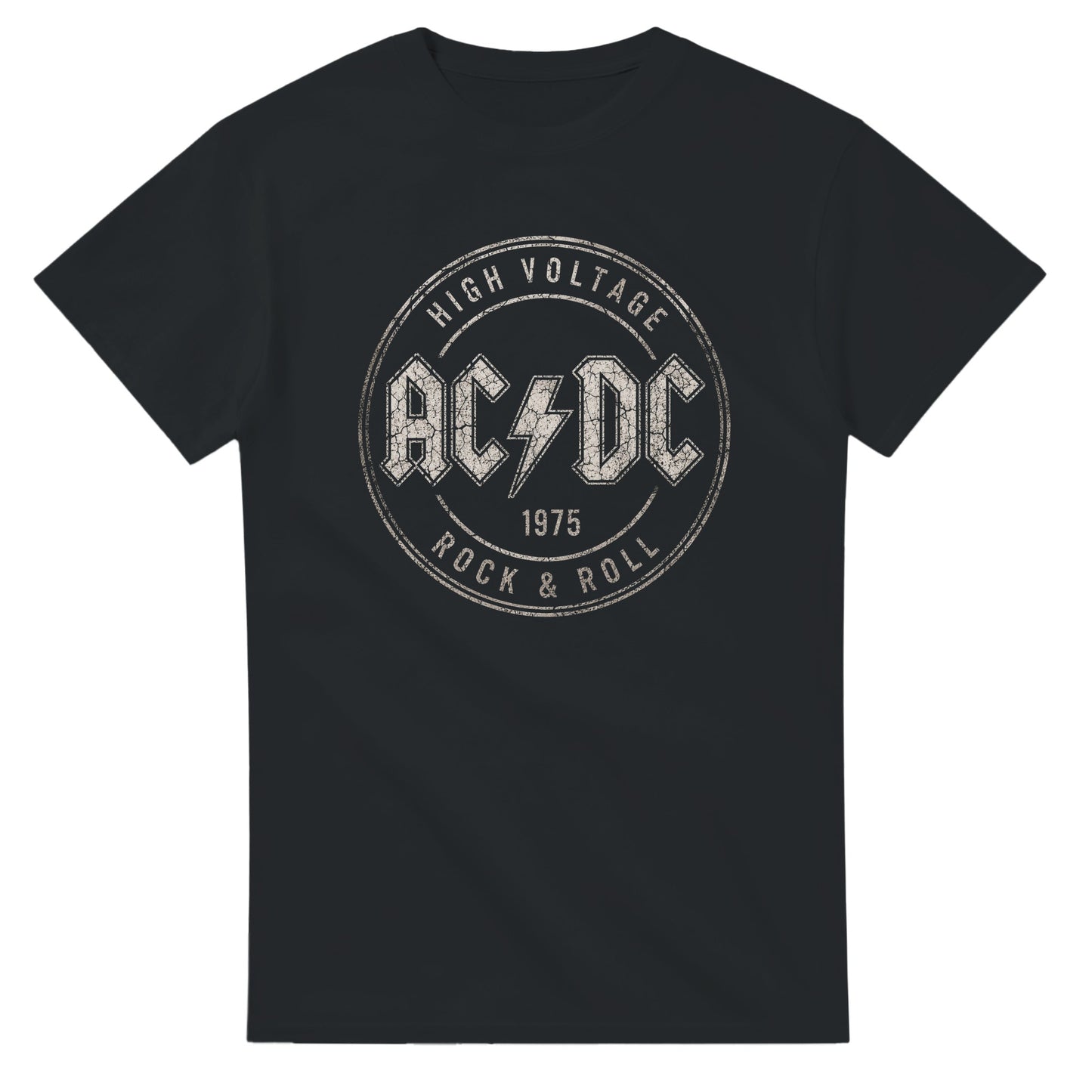 AC/DC Camiseta Hard Rock High Voltage Angus Young Unisex Premium