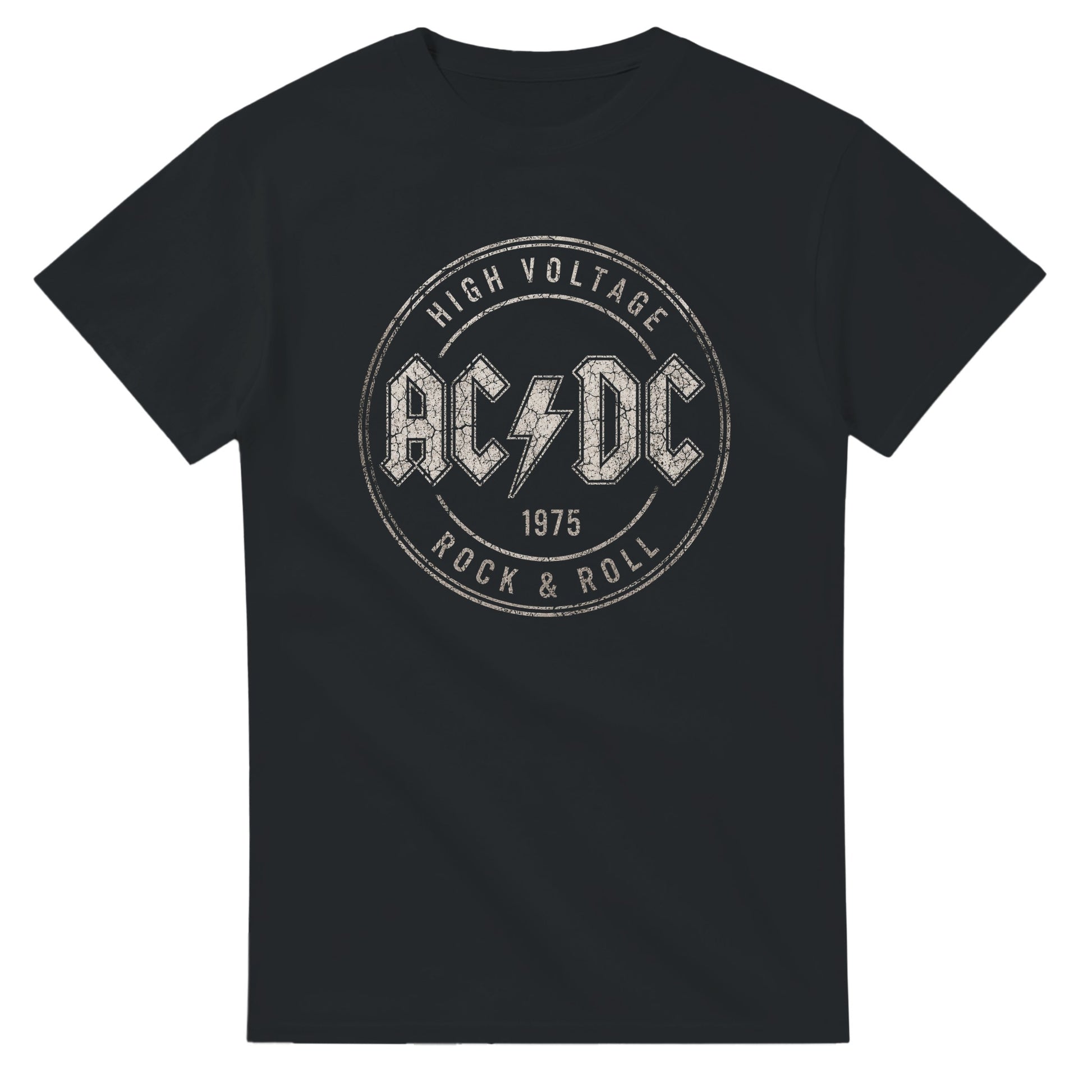 AC/DC Camiseta Hard Rock High Voltage Angus Young Unisex Premium