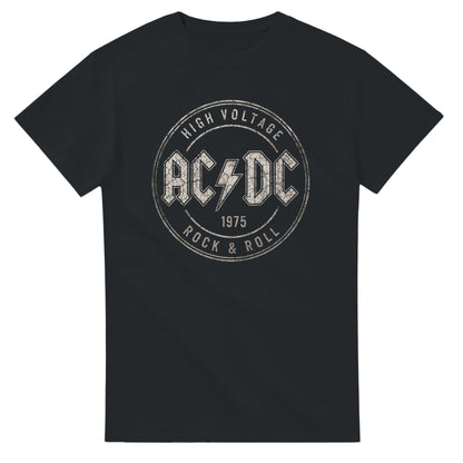 AC/DC Camiseta Hard Rock High Voltage Angus Young Unisex Premium
