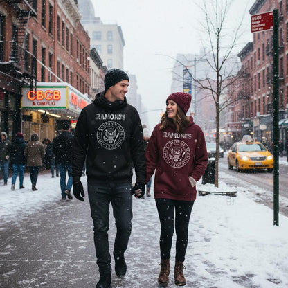 Ramones Sudadera Punk Rock Clásica Unisex Premium