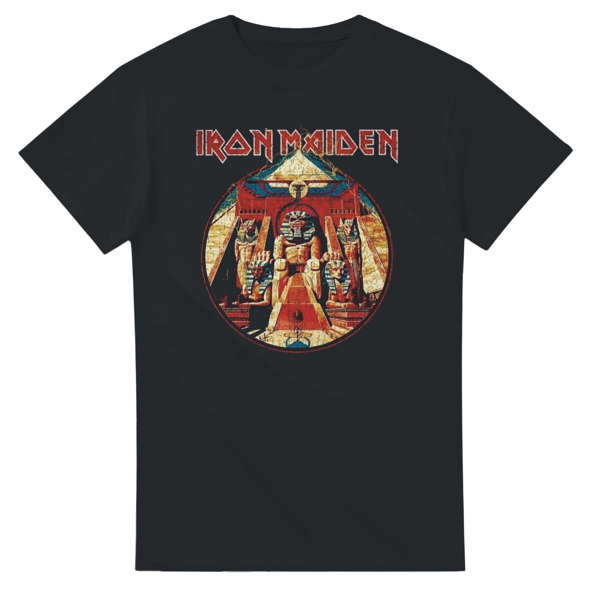 Iron Maiden Camiseta Heavy Metal Powerslave Cartagena 2026 Unisex Premium
