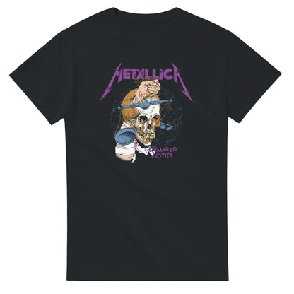 Metallica Camiseta Thrash Metal And Justice for All Unisex Clásica