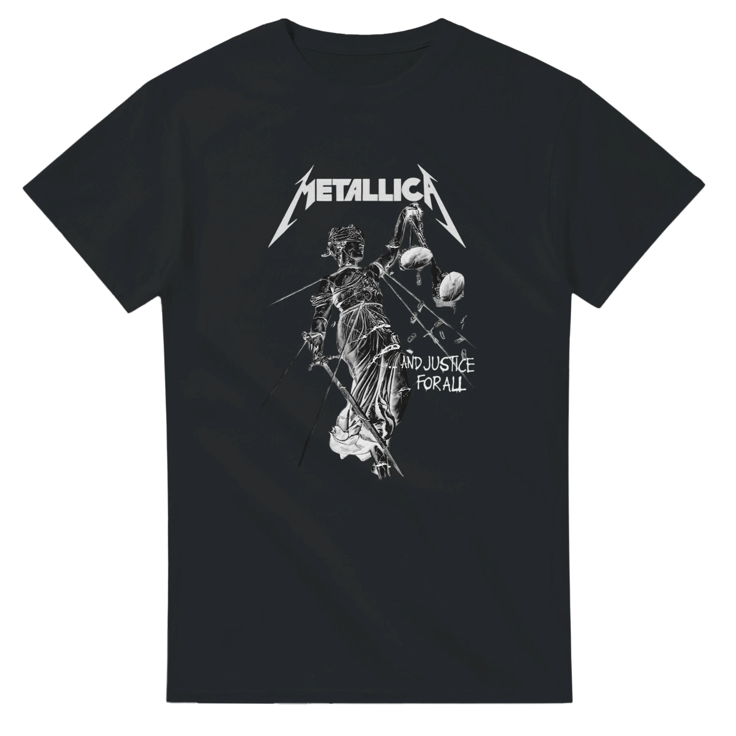 Metallica Camiseta Thrash Metal Justice Unisex Premium
