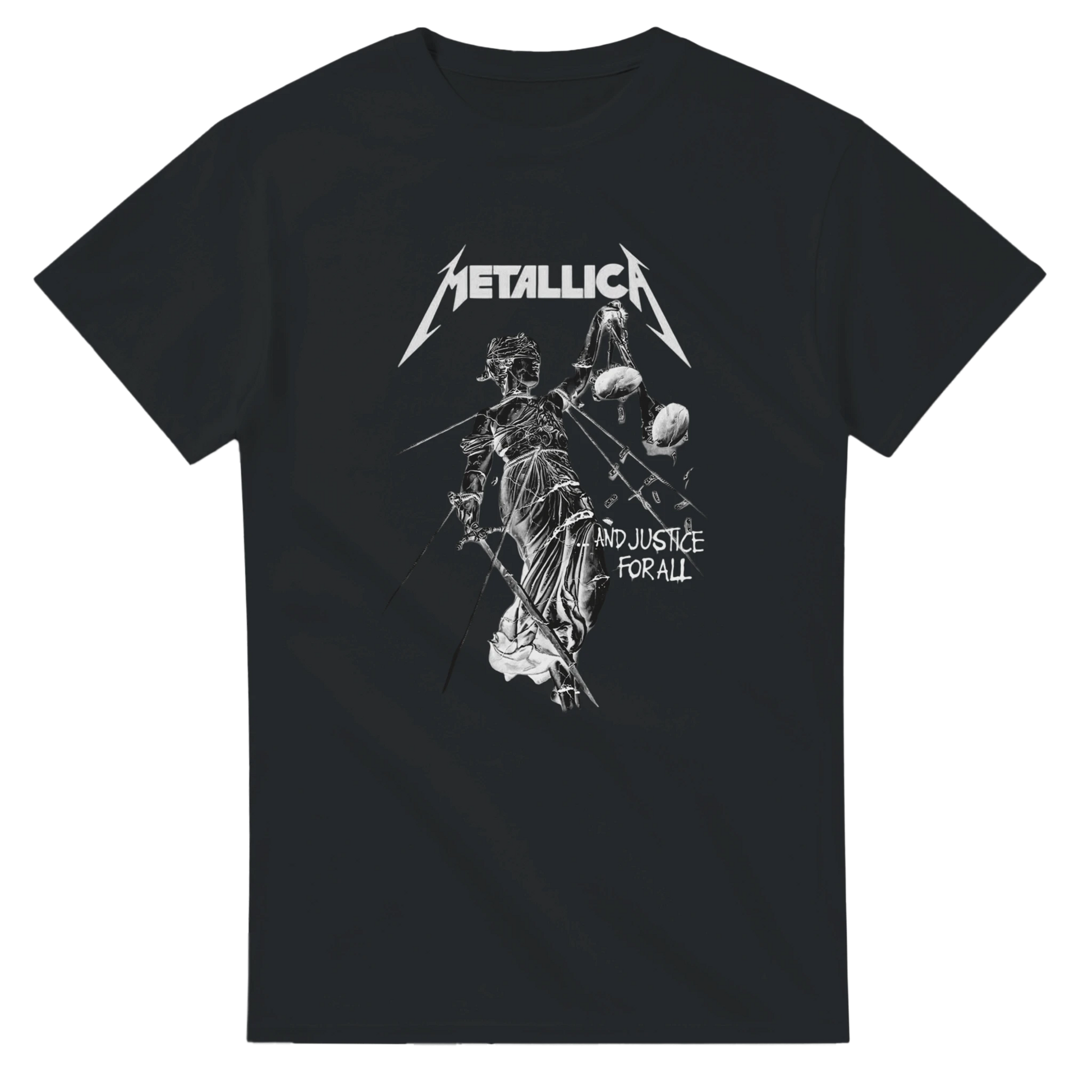 Metallica Camiseta Thrash Metal Justice Unisex Premium