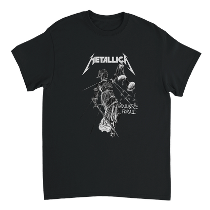 Metallica Camiseta Thrash Metal Justice Unisex Premium