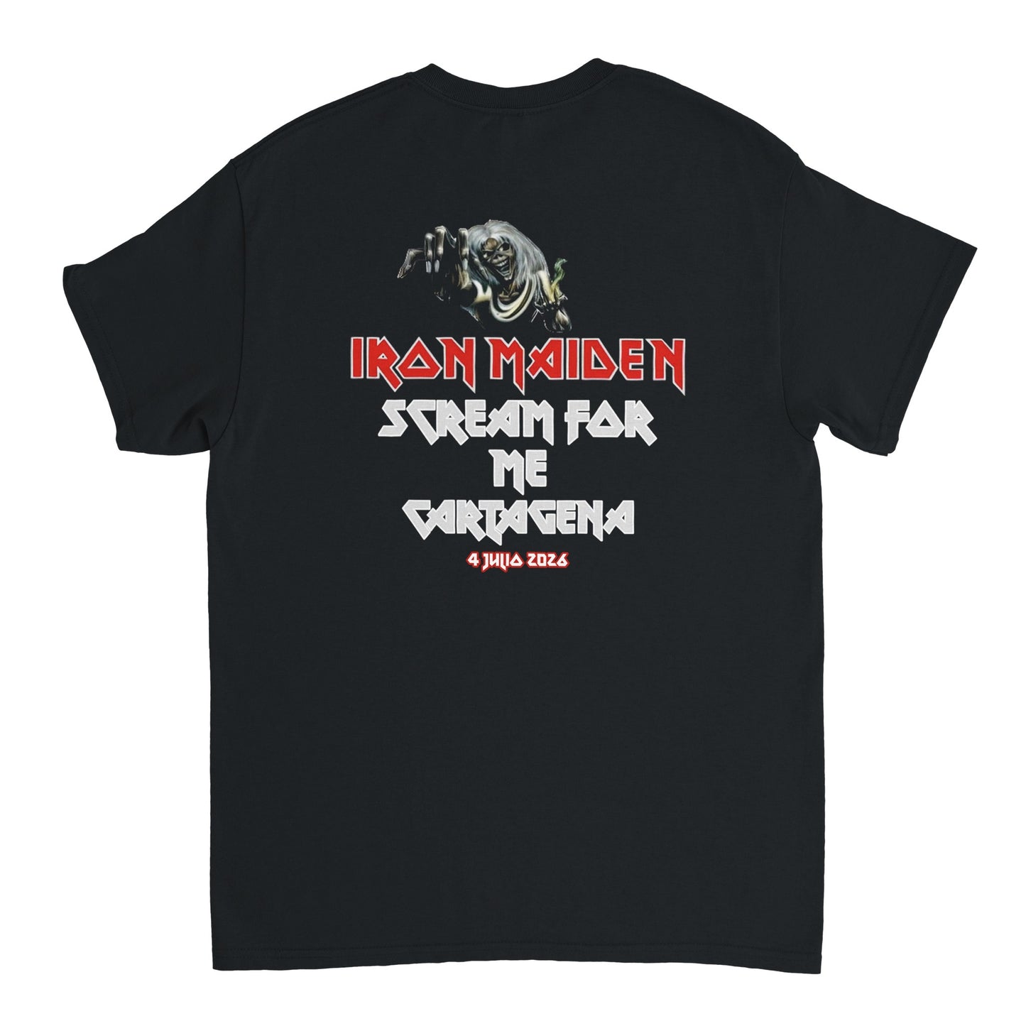 Iron Maiden Camiseta Heavy Metal Rock Imperium Cartagena 2026 Unisex Premium