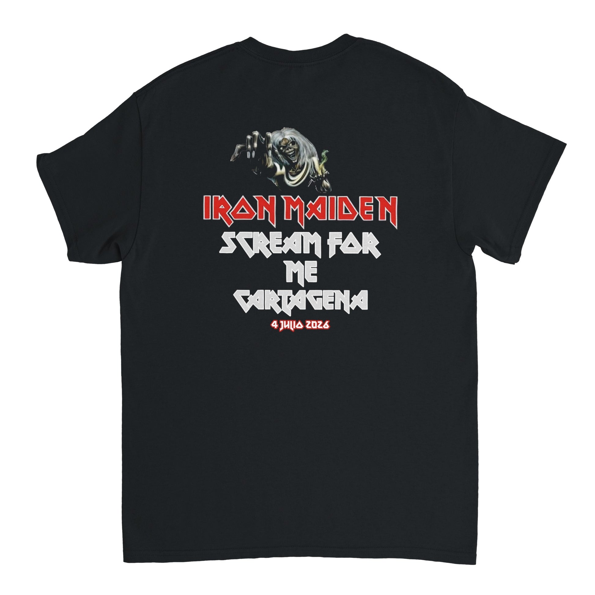 Iron Maiden Camiseta Heavy Metal Rock Imperium Cartagena 2026 Unisex Premium