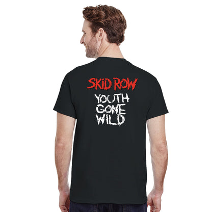 Skid Row Camiseta Glam Metal Youth Gone Wild Unisex Premium
