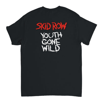 Skid Row Camiseta Glam Metal Youth Gone Wild Unisex Premium