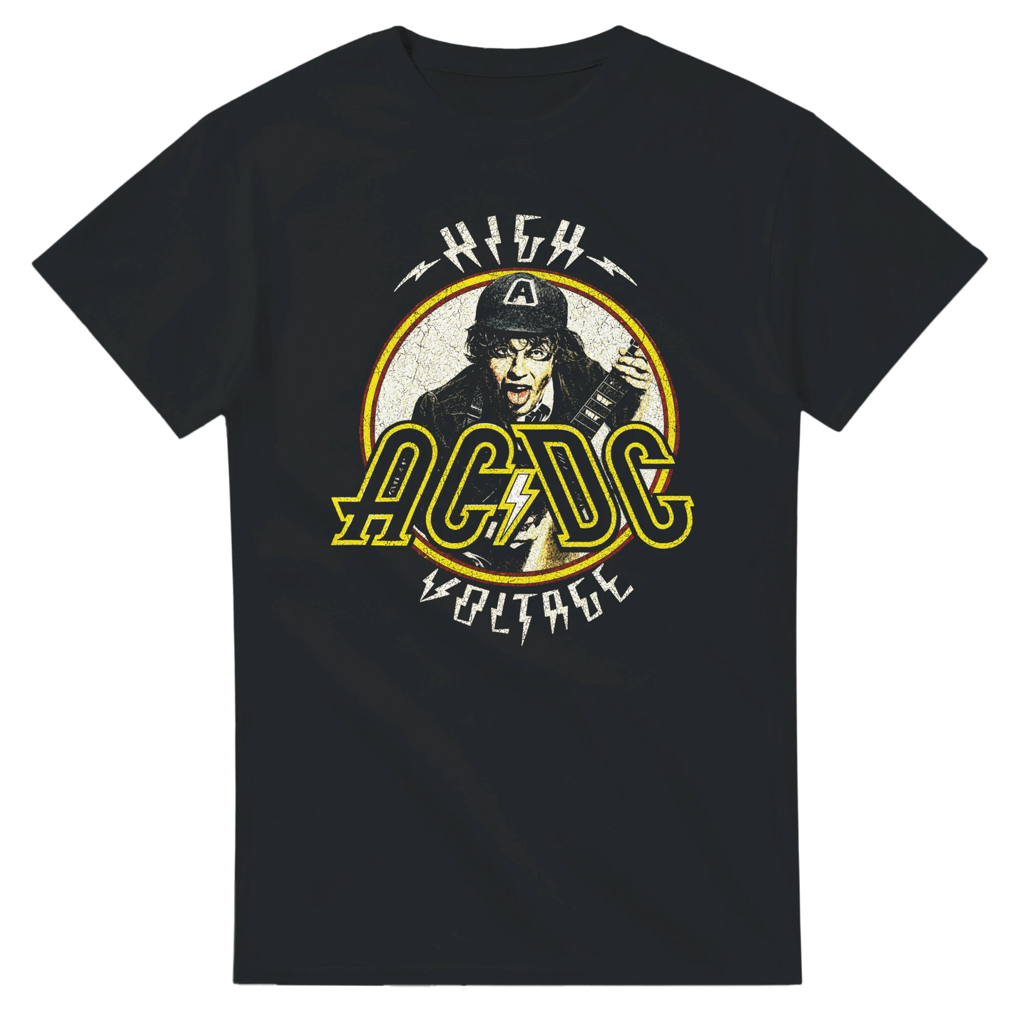AC/DC Camiseta Hard Rock High Voltage Bon Scott Unisex Premium