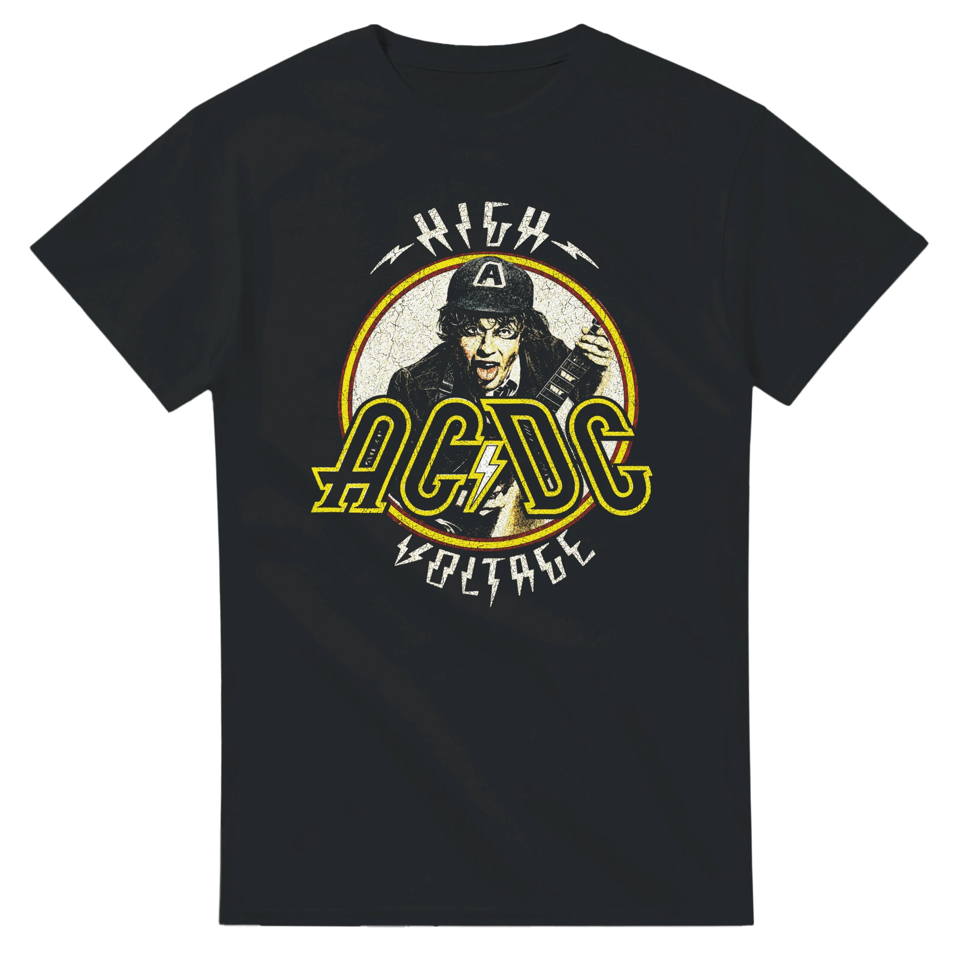AC/DC Camiseta Hard Rock High Voltage Bon Scott Unisex Premium
