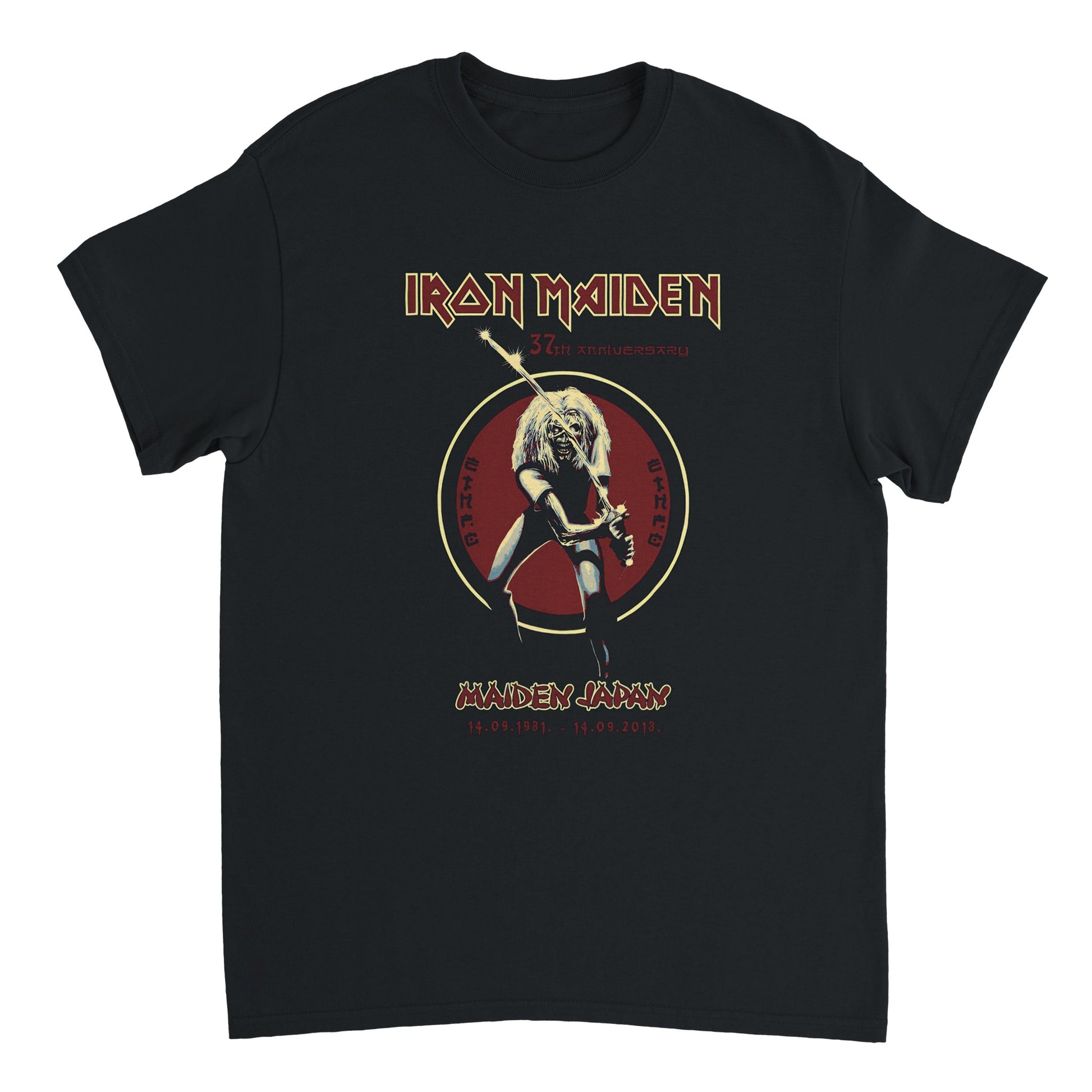 Iron Maiden Camiseta Heavy Metal Maiden Japan Unisex Premium