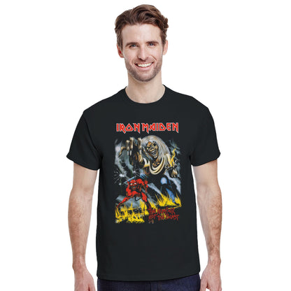Iron Maiden Camiseta Heavy Metal Number of the Beast Unisex Premium