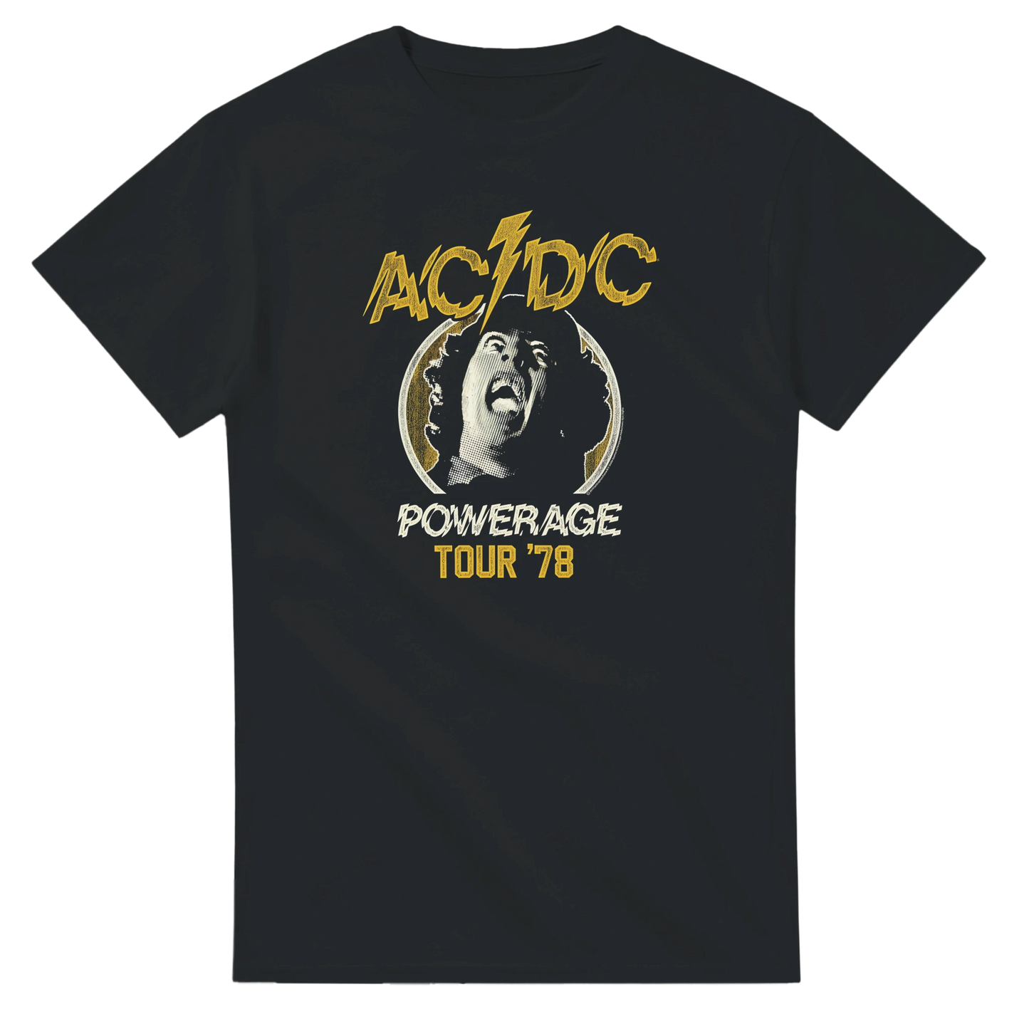AC/DC Camiseta Hard Rock Himnos Angus Young Unisex Premium