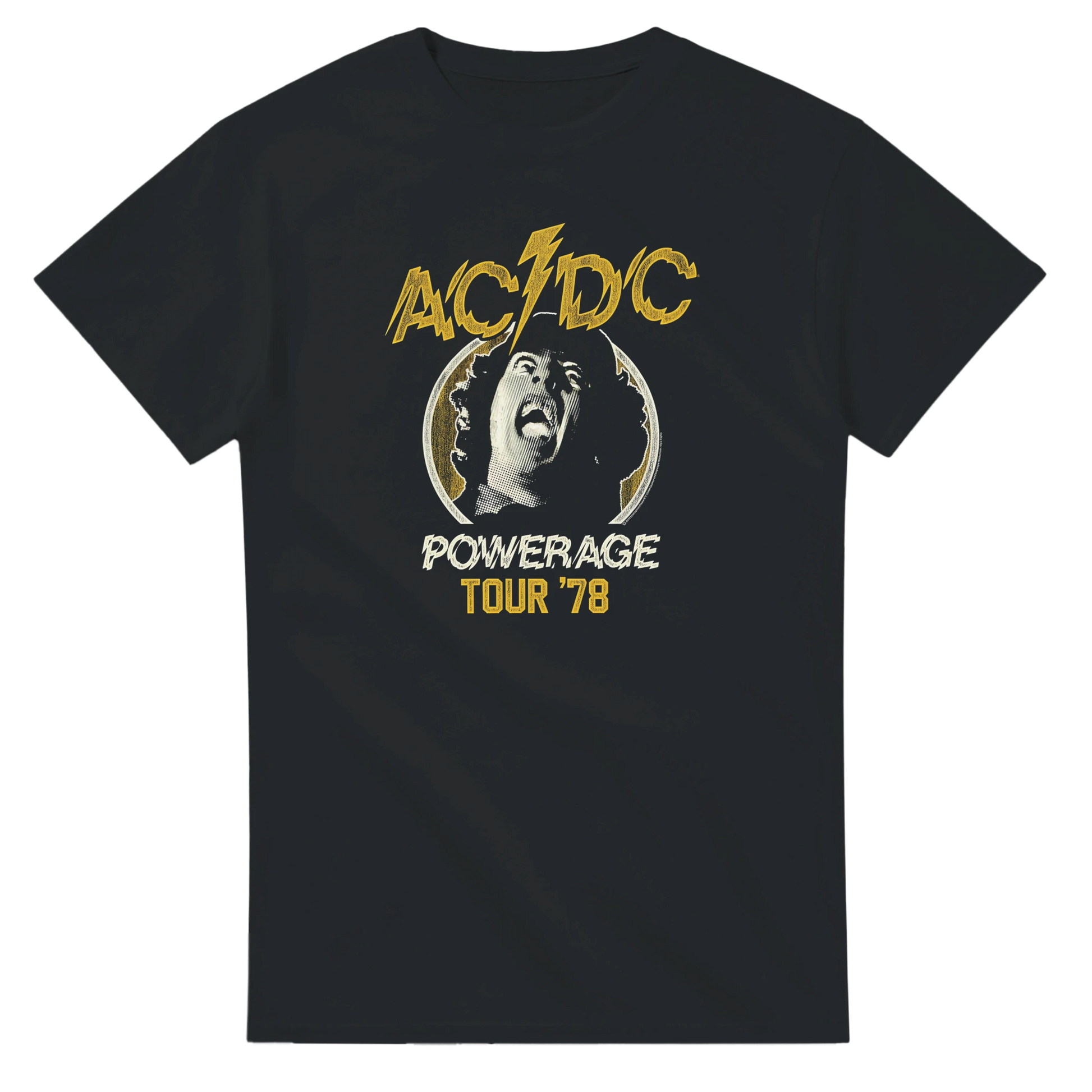 AC/DC Camiseta Hard Rock Himnos Angus Young Unisex Premium