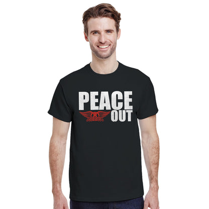 Aerosmith Camiseta Hard Rock Peace Out Unisex Premium