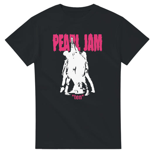 Pearl Jam Camiseta Grunge Ten Seattle Unisex Premium