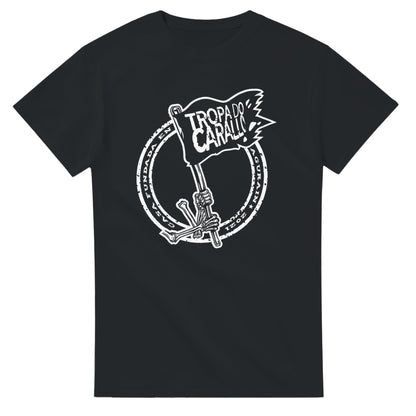 Tropa do Carallo Camiseta Punk Rock Evaristo Páramos Unisex Premium
