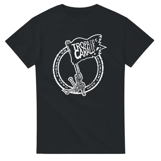 Tropa do Carallo Camiseta Punk Rock Evaristo Páramos Unisex Premium