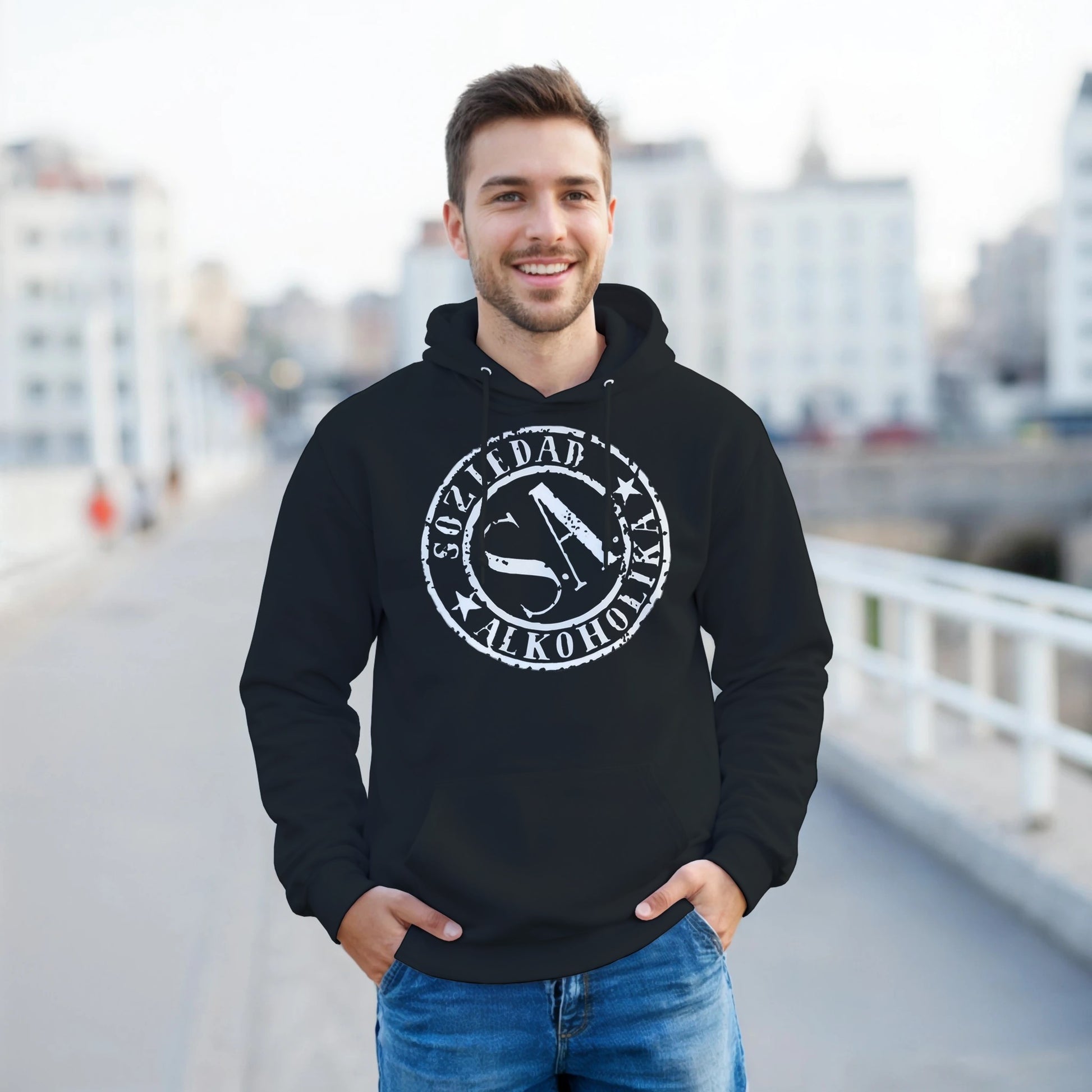 Soziedad Alkoholika Sudadera Punk Rock Unisex Premium
