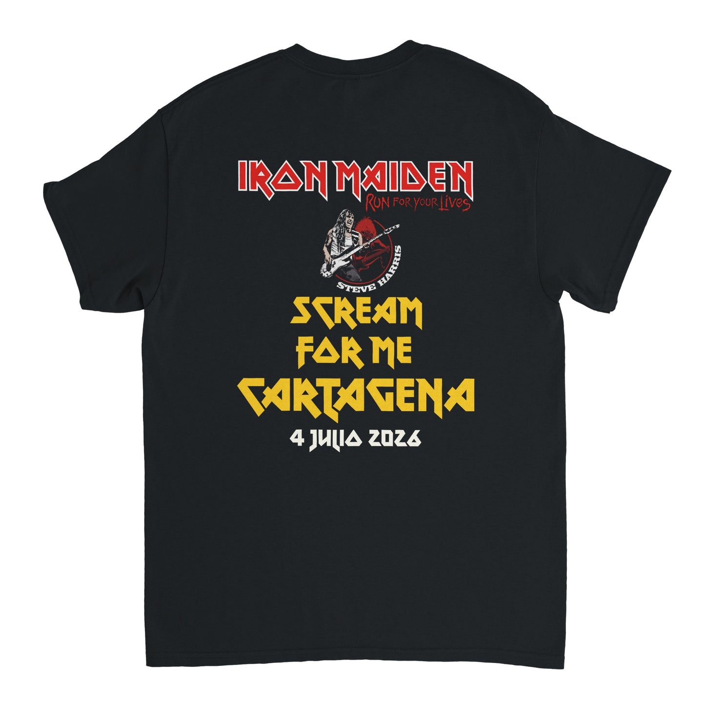 Iron Maiden Camiseta Heavy Metal Rock Imperium Cartagena 2026 Unisex Premium