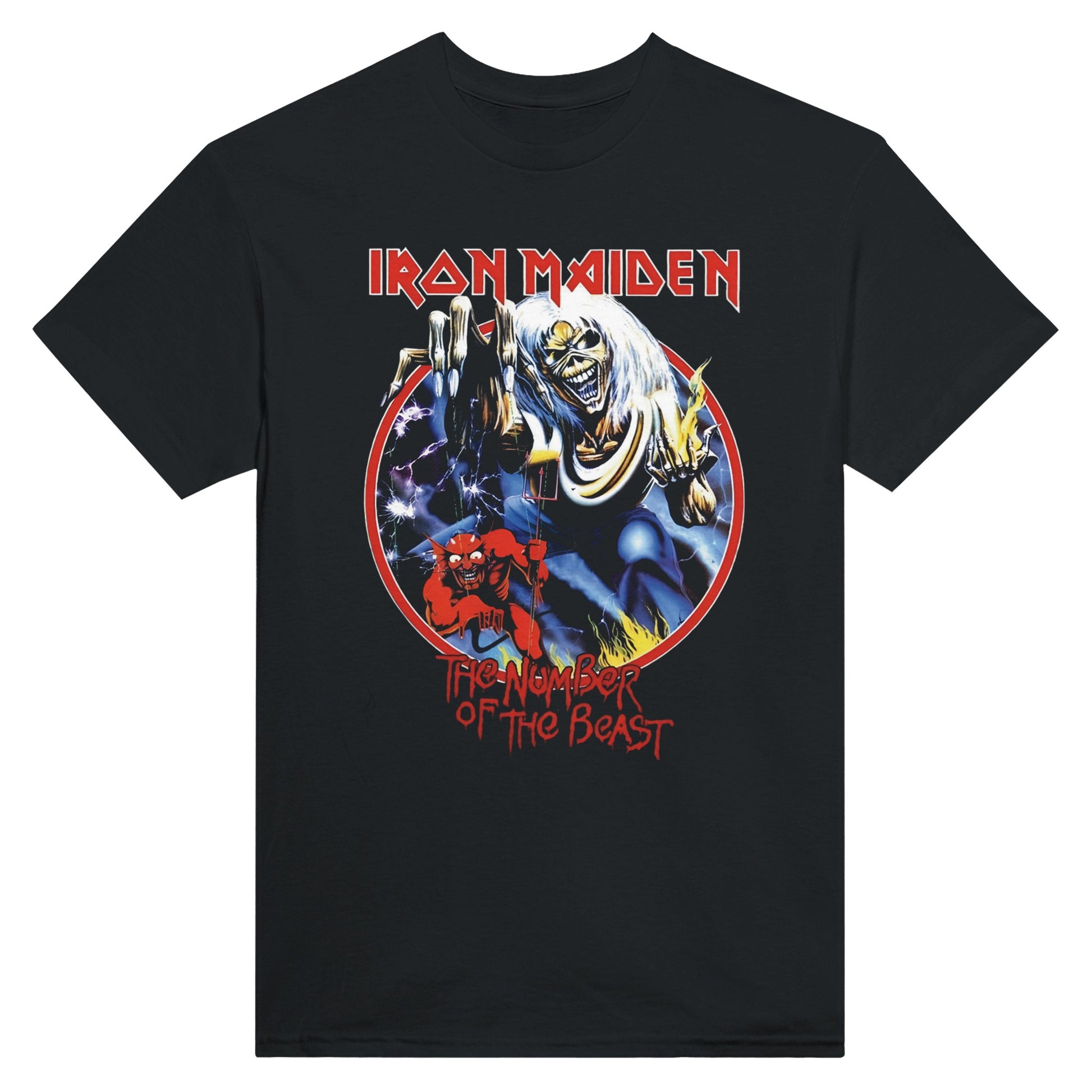 Iron Maiden Camiseta Heavy Metal Londres Unisex Premium