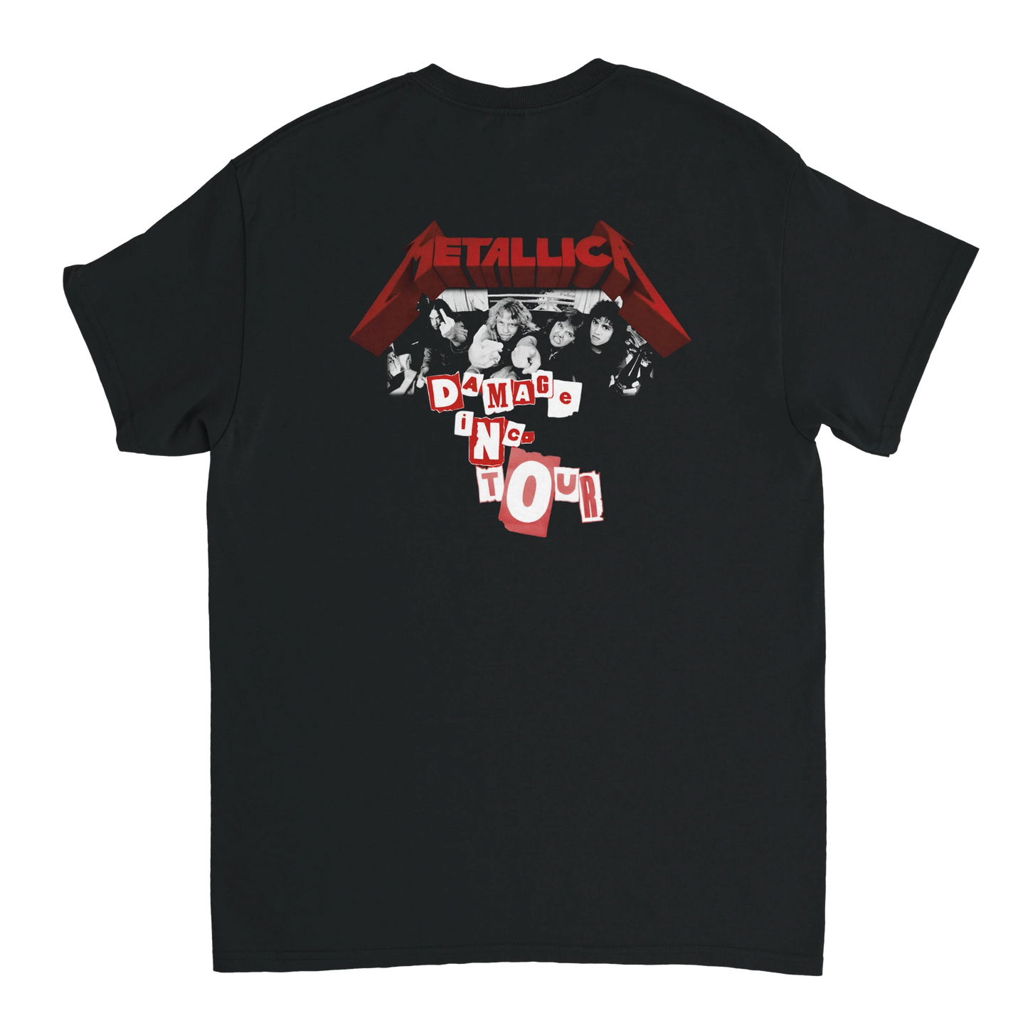 Metallica Camiseta Thrash Metal Big Four Los Ángeles Unisex Premium