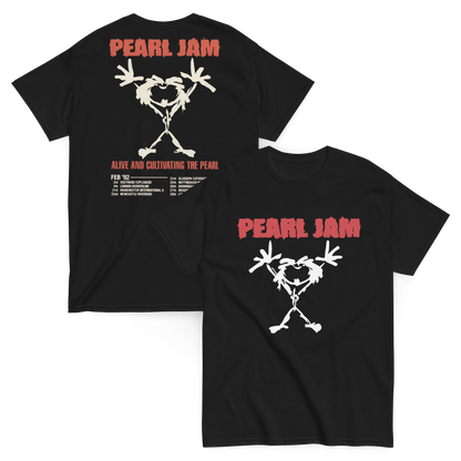 Pearl Jam Camiseta Grunge Seattle Eddie Vedder Unisex Premium