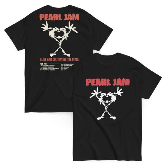 Pearl Jam Camiseta Grunge Seattle Eddie Vedder Unisex Premium