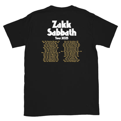 Zakk Sabbath Camiseta Heavy Metal Doom Metal Unisex Clásica