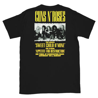 Guns N' Roses - Camiseta Hard Rock Legendaria Unisex Clásica