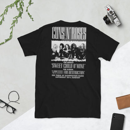 Guns N' Roses - Camiseta Hard Rock Los Angeles Unisex Premium