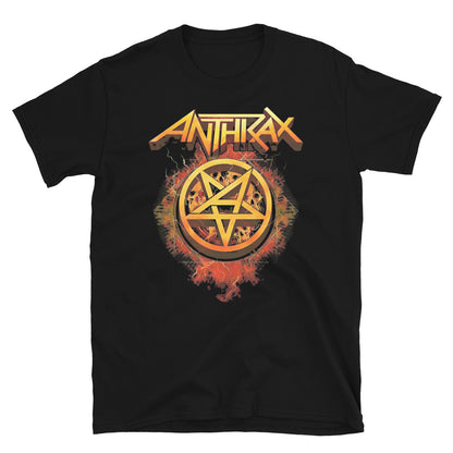 Anthrax Camiseta Thrash Metal Scott Ian Negra Unisex Premium