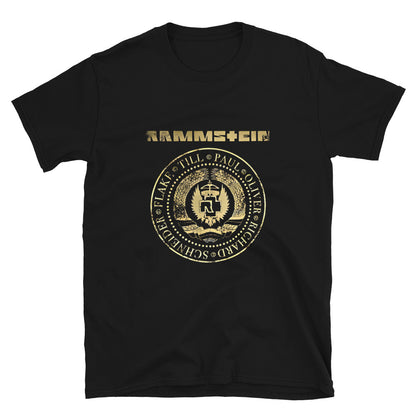 Rammstein Camiseta Industrial Metal Alemán Unisex Premium