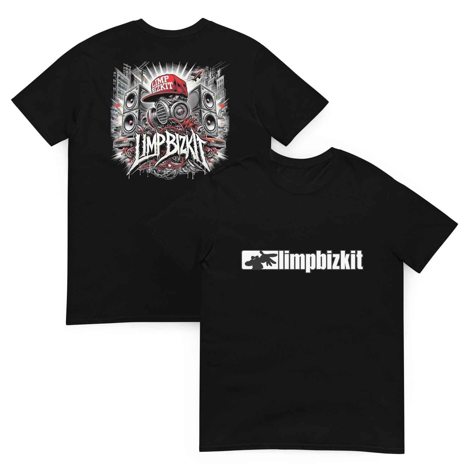 Limp Bizkit - Camiseta Nu Metal Rap Rock Unisex Clásica