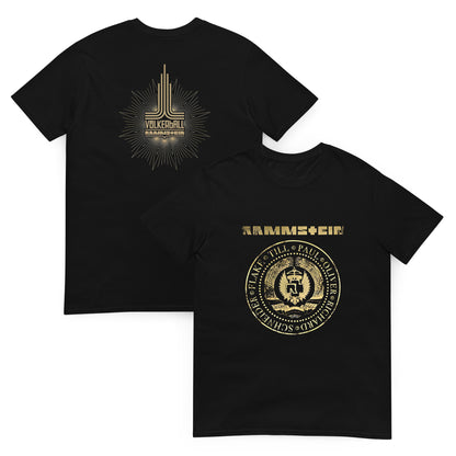 Rammstein Camiseta Industrial Metal Alemán Unisex Premium