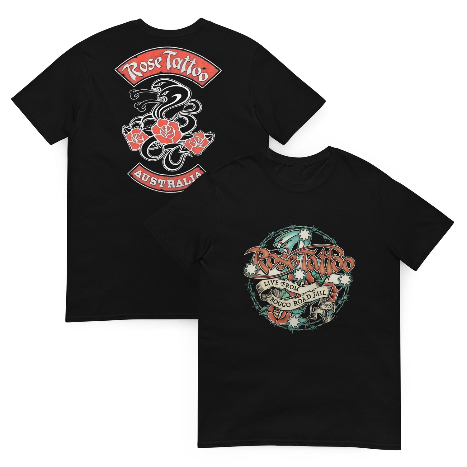 Rose Tattoo Camiseta Hard Rock Australiano Unisex Premium